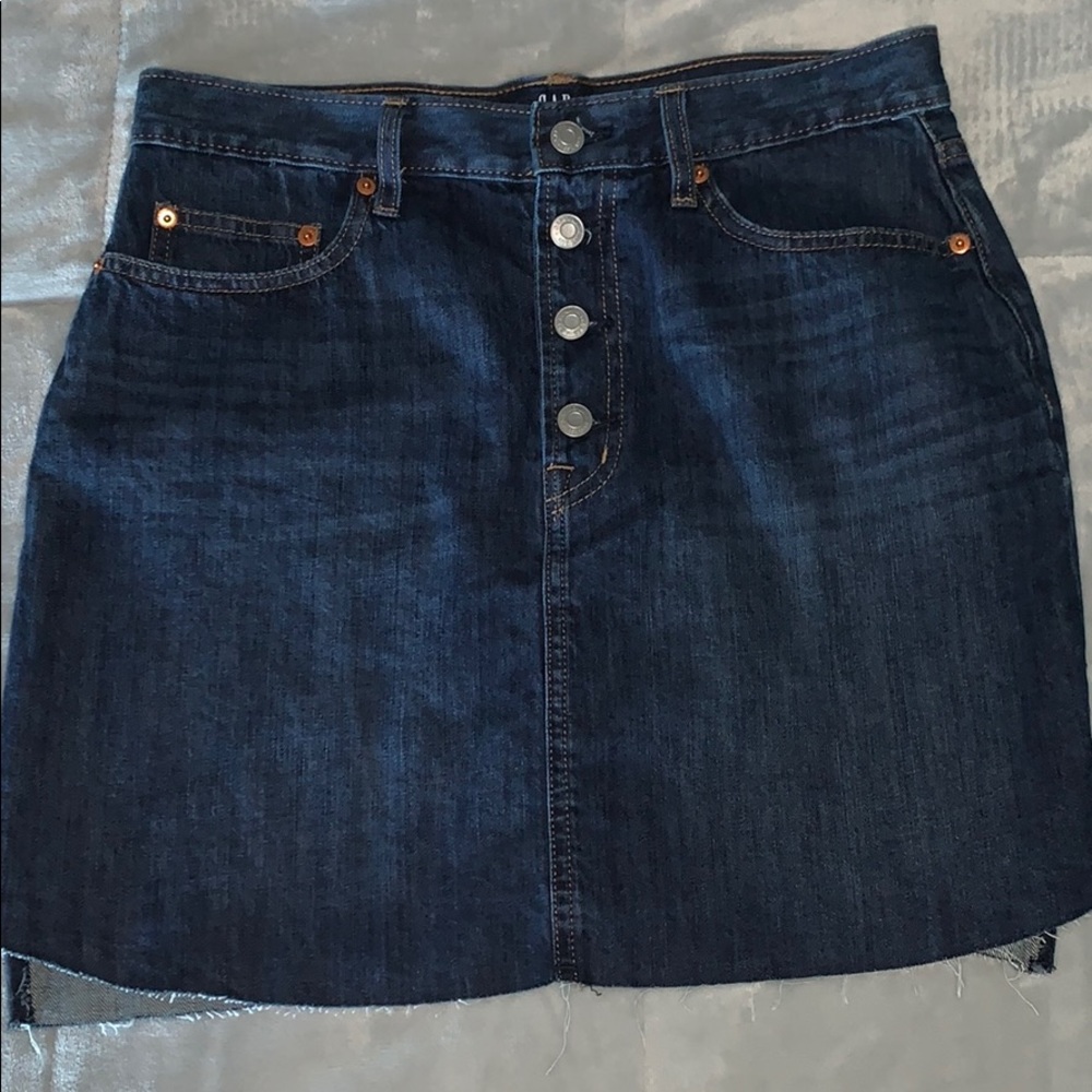 GAP jean skirt